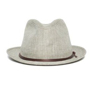 Goorin Bros Ebenezer mint green linen fedora Small